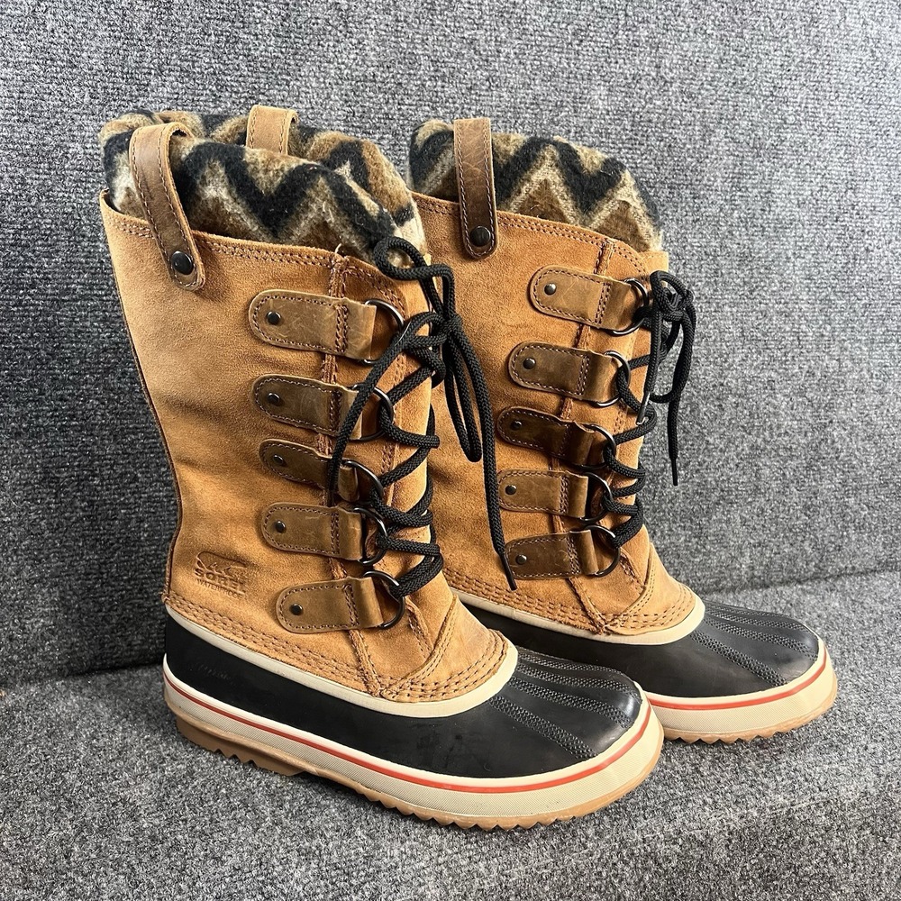 Sorel Boots Womens 8 Joan of Arctic Fleece Winter Waterproof Snow Gorpcore NWOT